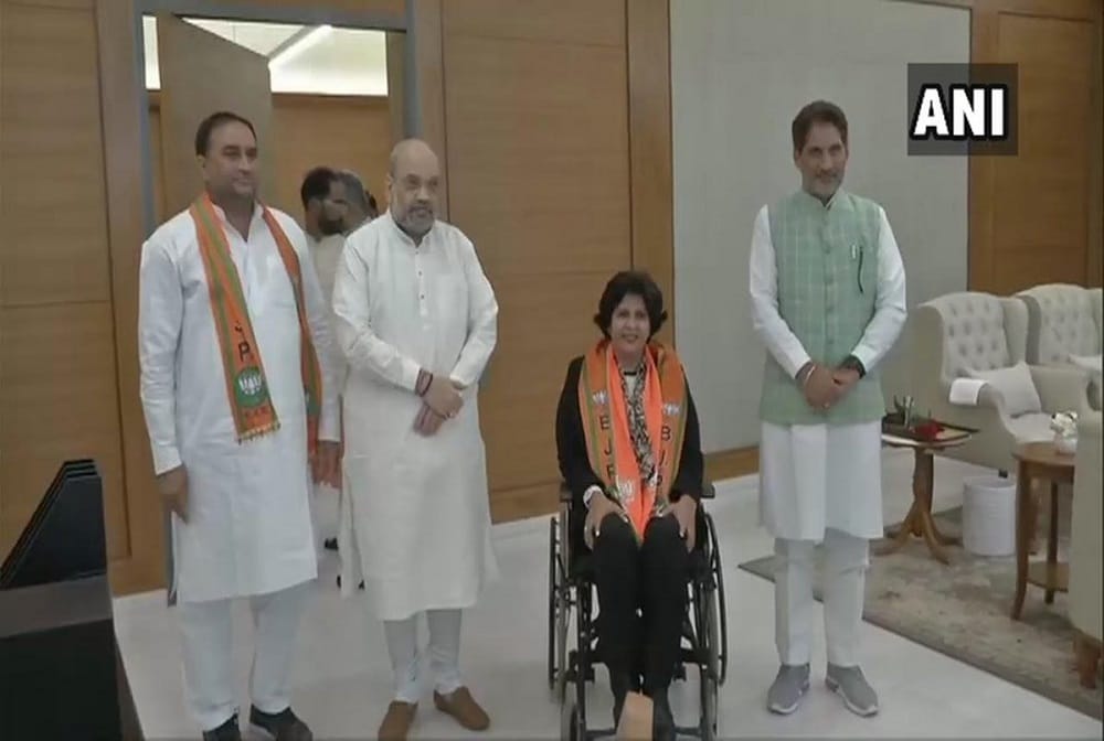 Paralympian Deepa Malik join Bharatiya Janata Party 