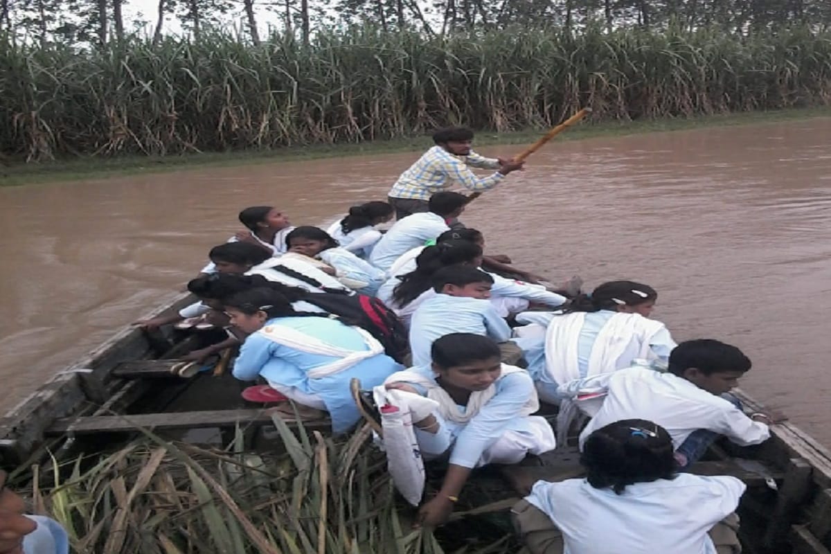 No development on the Solani river in Muzaffarnagar countryside, villages are upset for four months