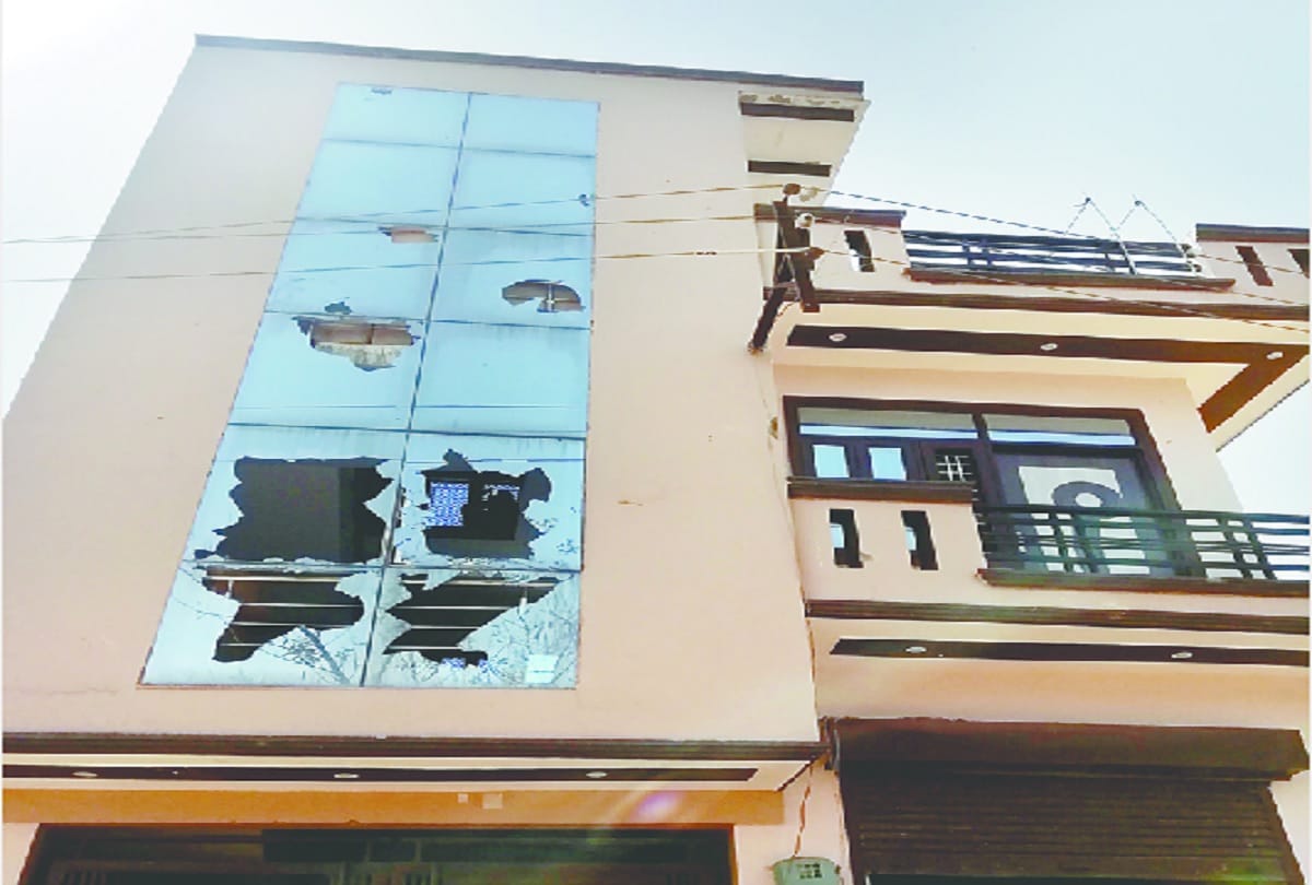 family in terror and tension after hooligans vandalised home on holi day