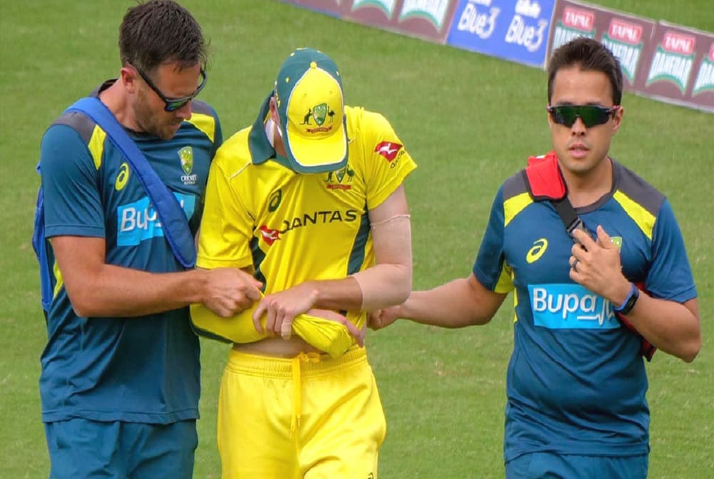 australia fast bowler Jhye Richardson dislocates shoulder, faces world Cup battle