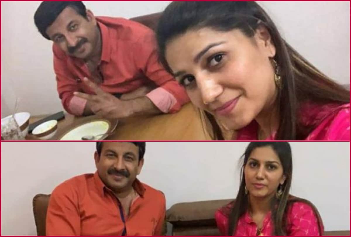 Sapna Chaudhary has meet again delhi bjp president Manoj Tiwari, she may promotion of BJP