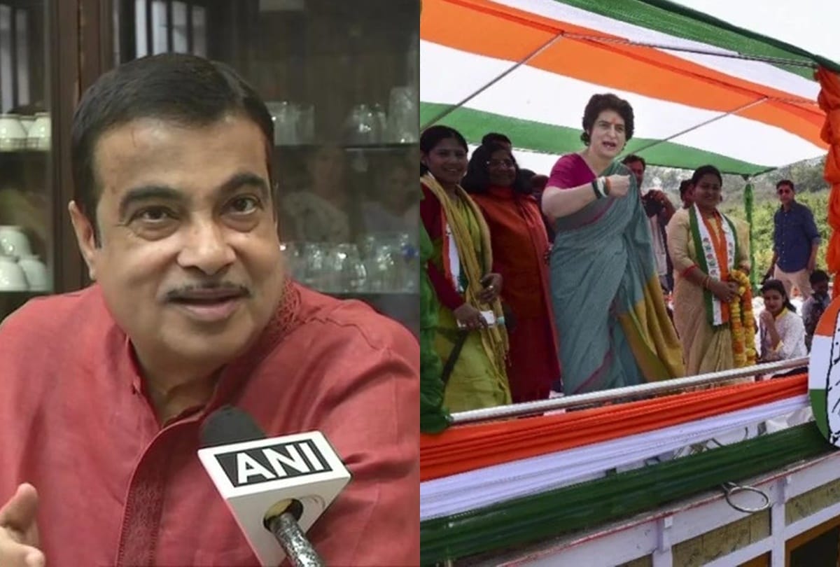 Nitin Gadkari says if we not made Allahabad Varanasi waterway, how could Priyanaka Gandhi travelled