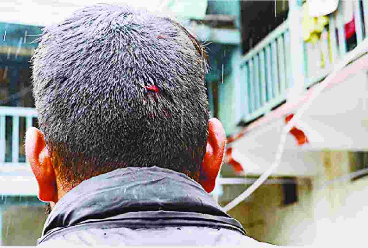 students fights again after left the police station in baluganj shimla