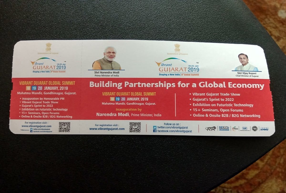 Air India put the picture of PM Narendra Modi Modi and CM Vijay Rupani on boarding pass