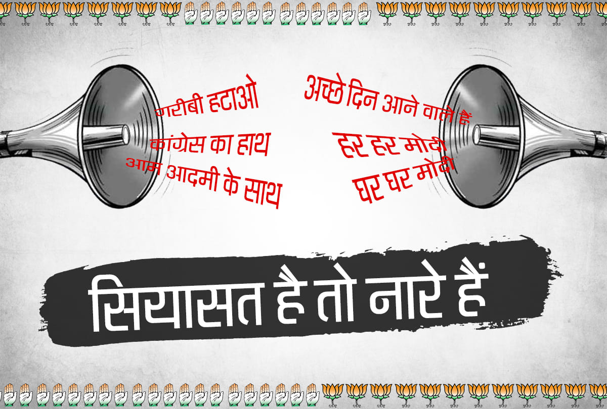 Lok Sabha Elections 2019: Most popular slogans used by political parties in India