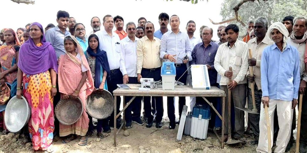 dm inspected election preparation