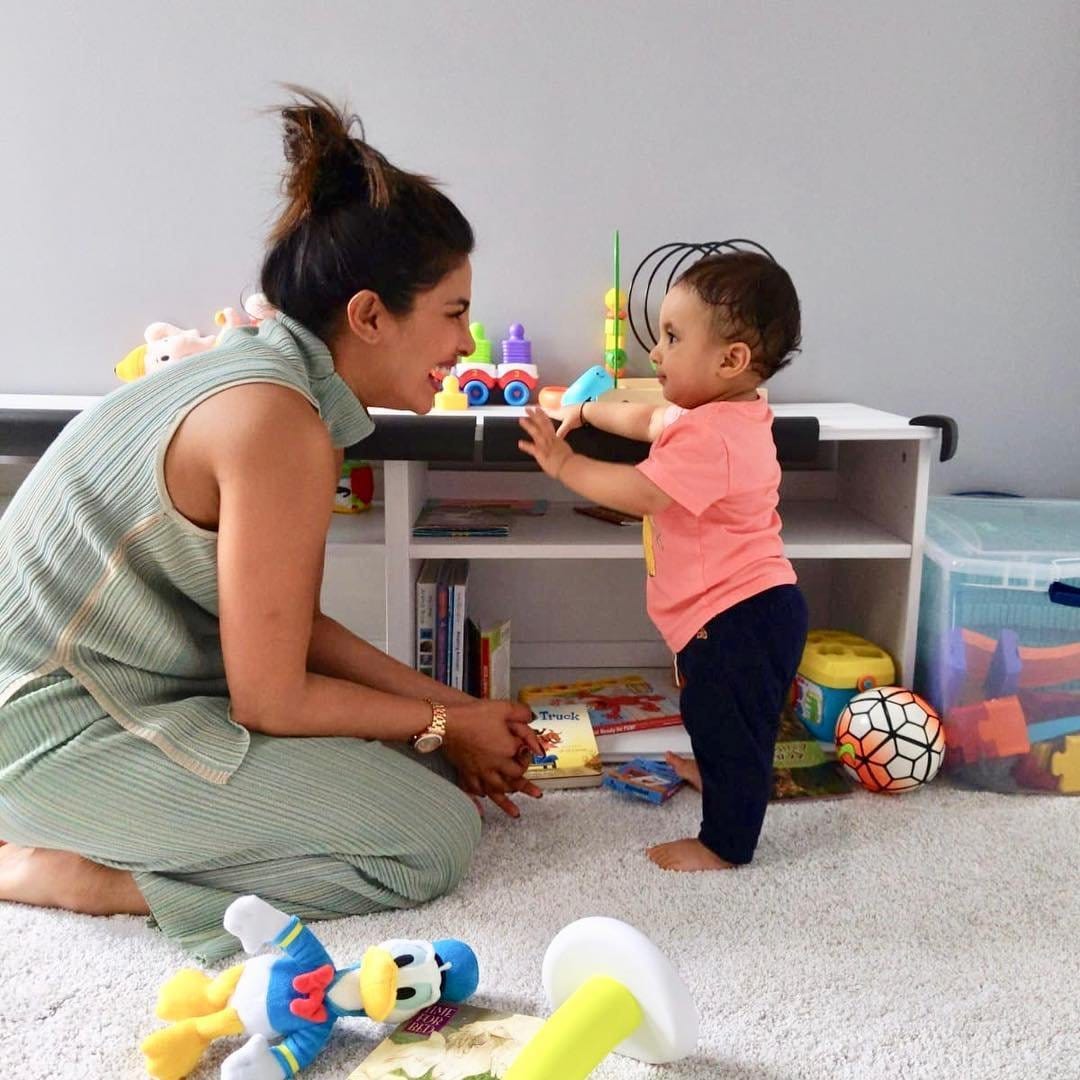 Priyanka Chopra shared a photo with baby during Miami holiday with Nick Jones called him family