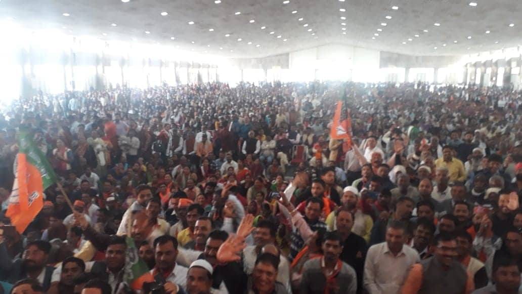 Lok sabha elections 2019 haridwar bjp candidate ramesh pokhariyal Public meeting