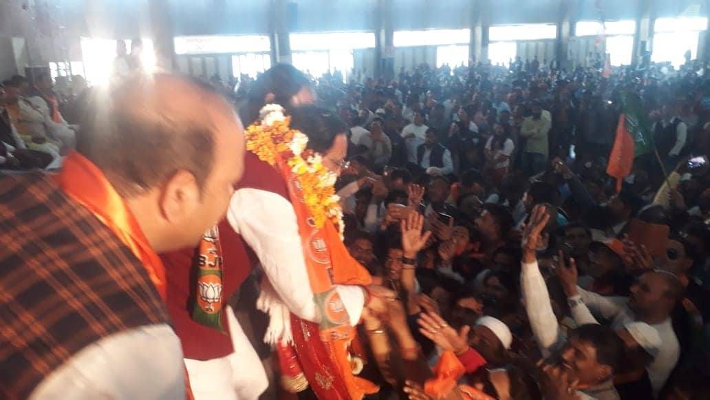 Lok sabha elections 2019 haridwar bjp candidate ramesh pokhariyal Public meeting