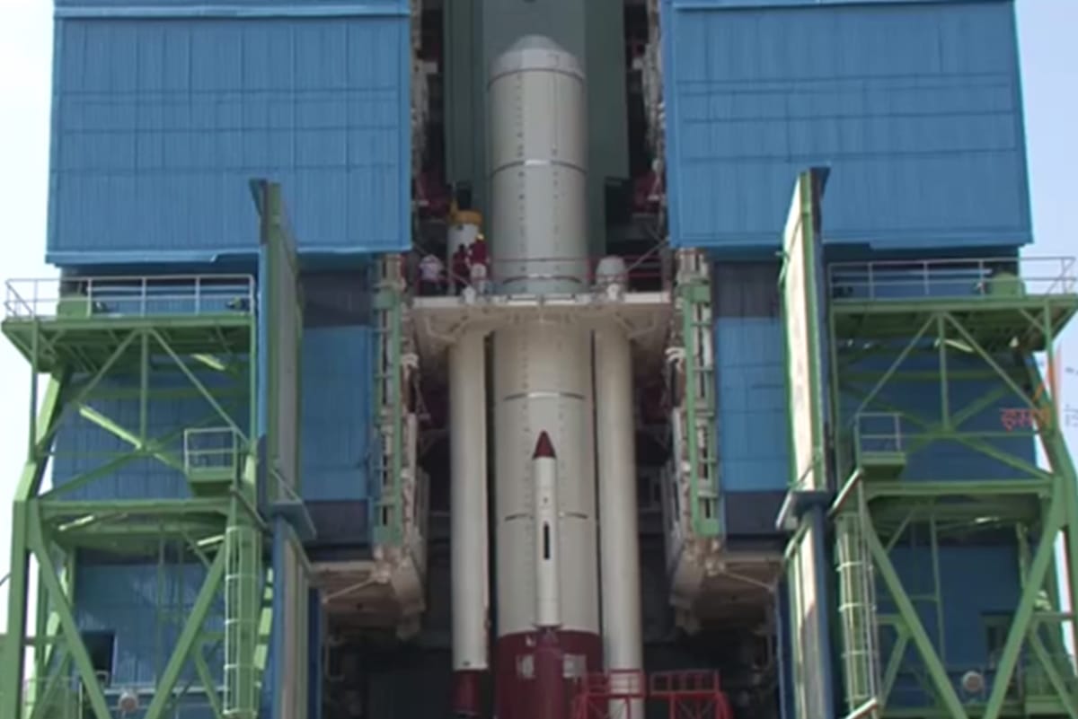 ISRO will launch an advanced electronic intelligence satellite EMISAT on 1st April
