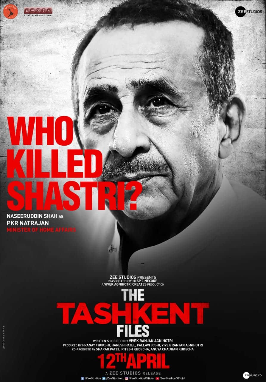 Movie review of the Tashkent files based on mysterious death of Lal Bahadur Shastri