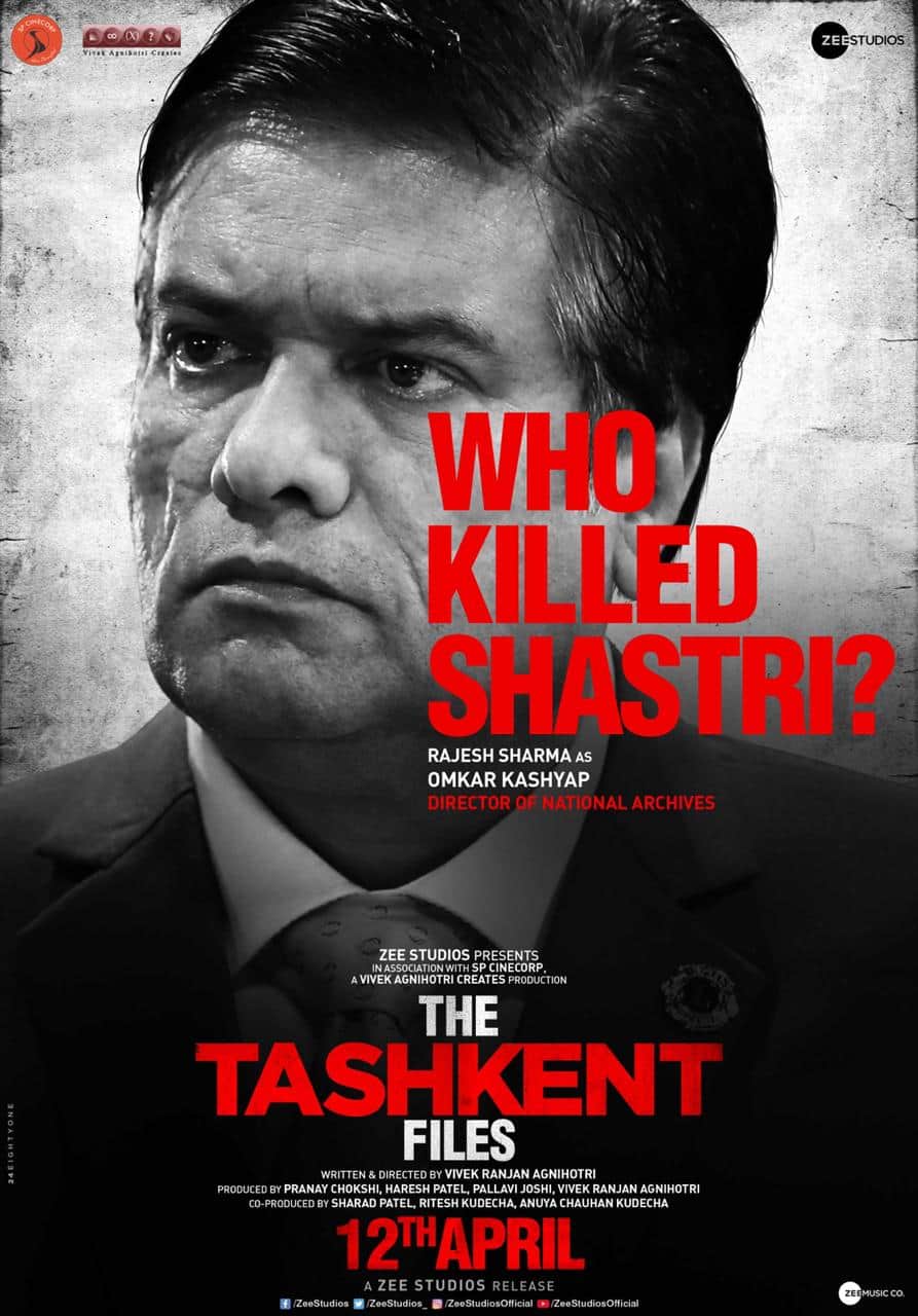 Movie review of the Tashkent files based on mysterious death of Lal Bahadur Shastri
