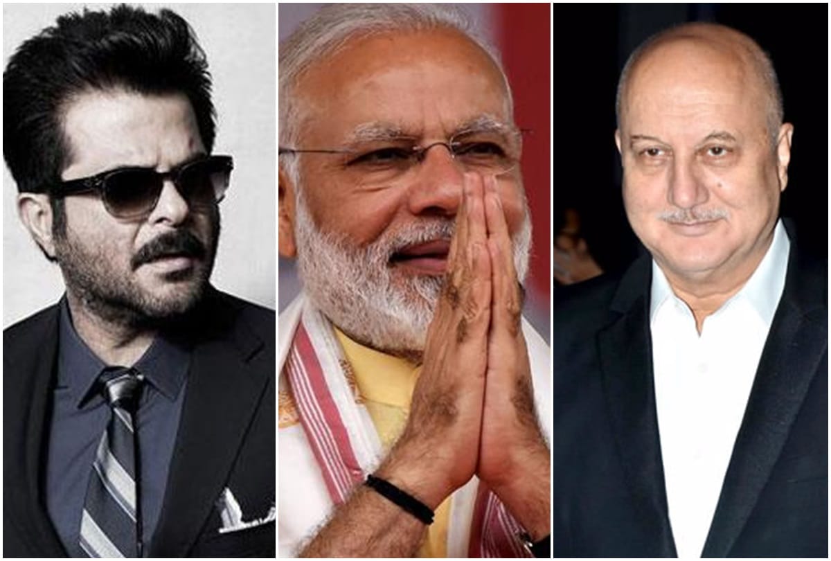 Pm Narendra Modi Gets Bollywood Celebrities Support In His Vote Kar Campaign