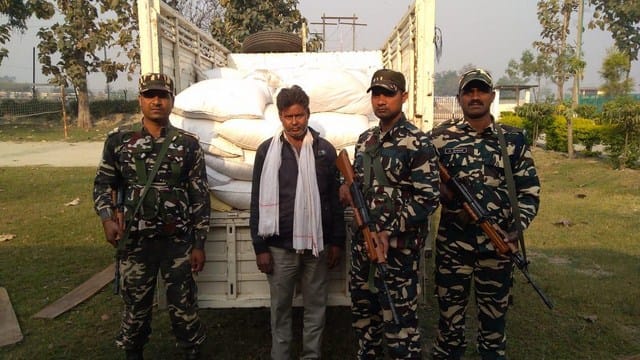 50 sack foreign peas recovered, one arrested