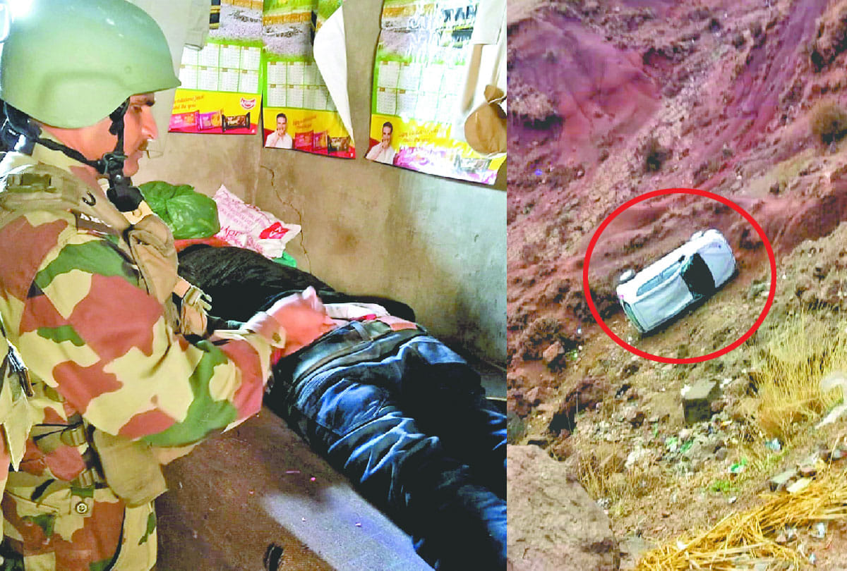 Accident in poonch jammu kashmir, army jawans saved life of driver fallen in gorge