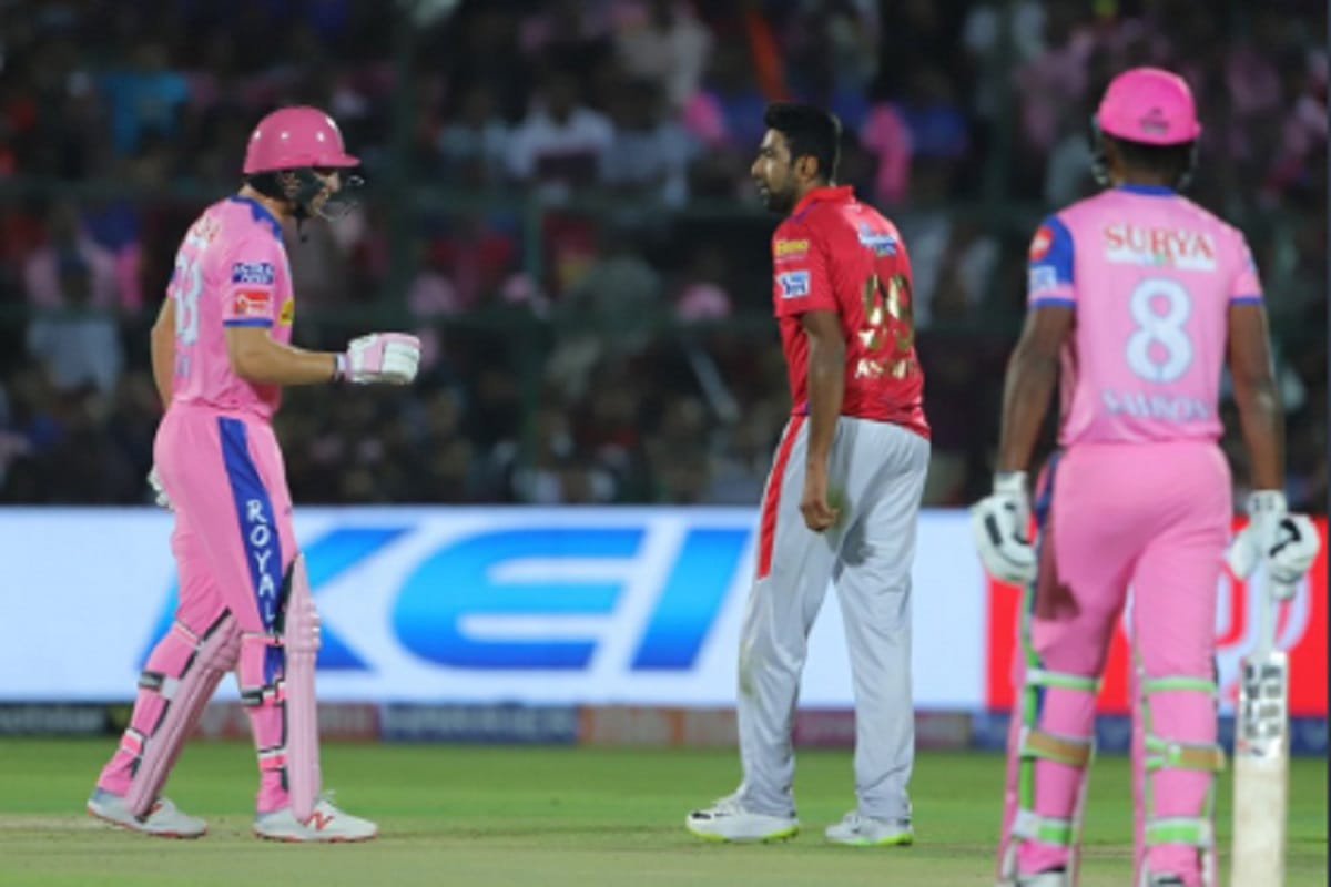 ashwin and butller did not get handshakes after match due to run out