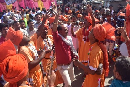 Lok sabha 2019, Haryana CM Manohar lal road show in panipat