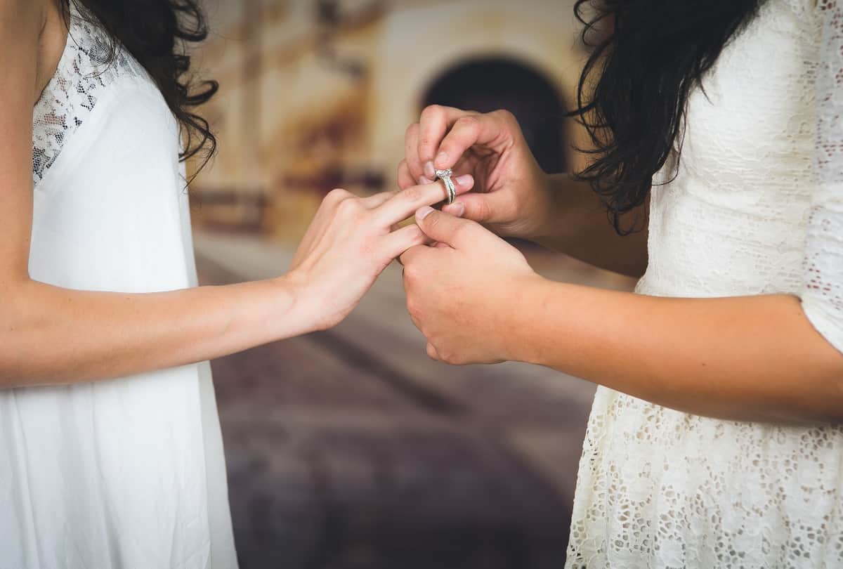 gay marriage gay relationship two womens decide to get married in hapur uttar pradesh 