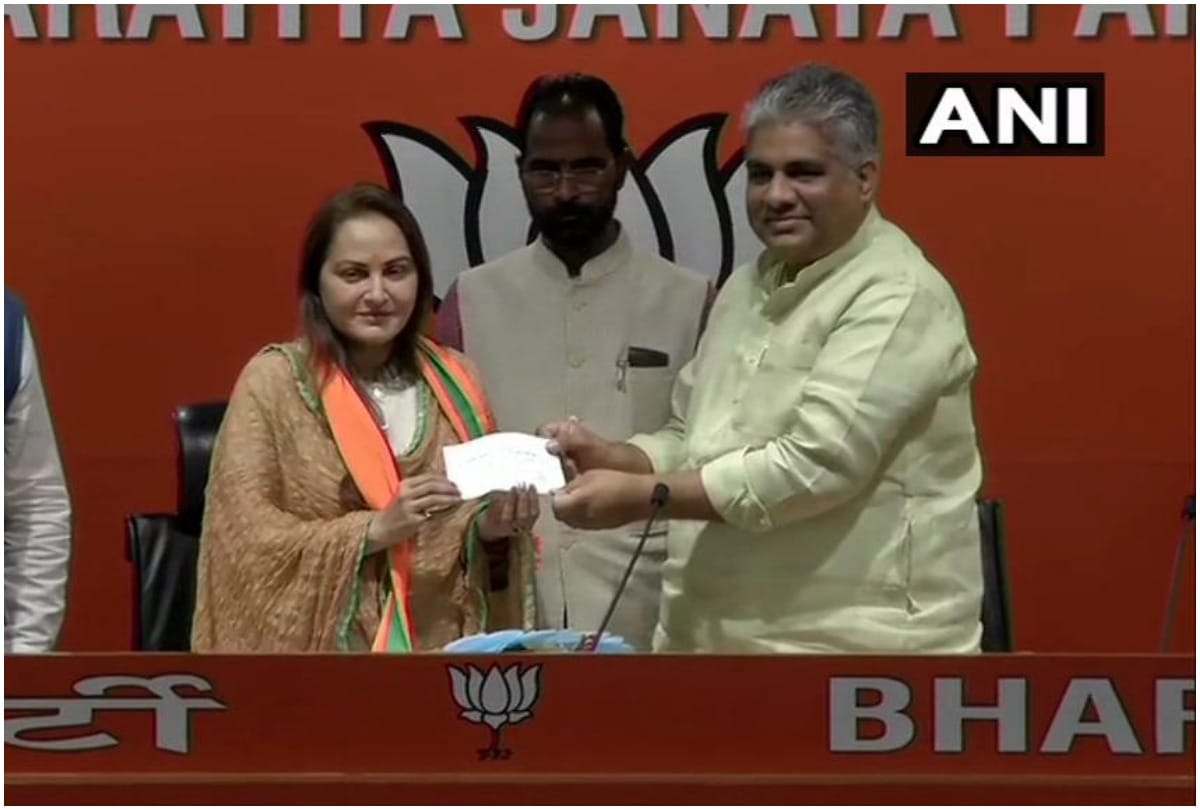 Lok Sabha Elections 2019: Former Samajwadi Party MP and Bollywood actress Jaya Prada joins BJP