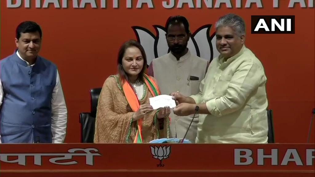 Lok Sabha Elections 2019: Jaya Prada joins BJP may contest from Rampur against Azam Khan