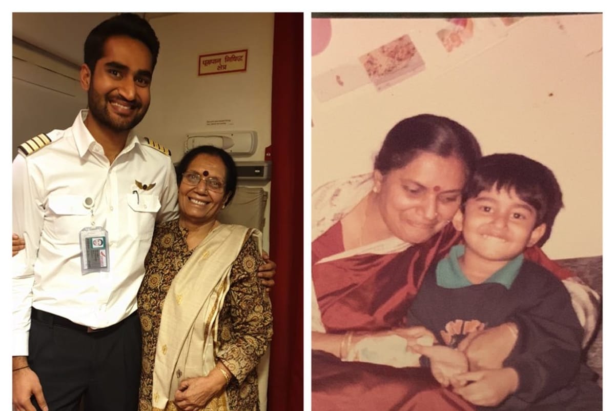 after 30 years grown up captain takes his play school teacher on a flight