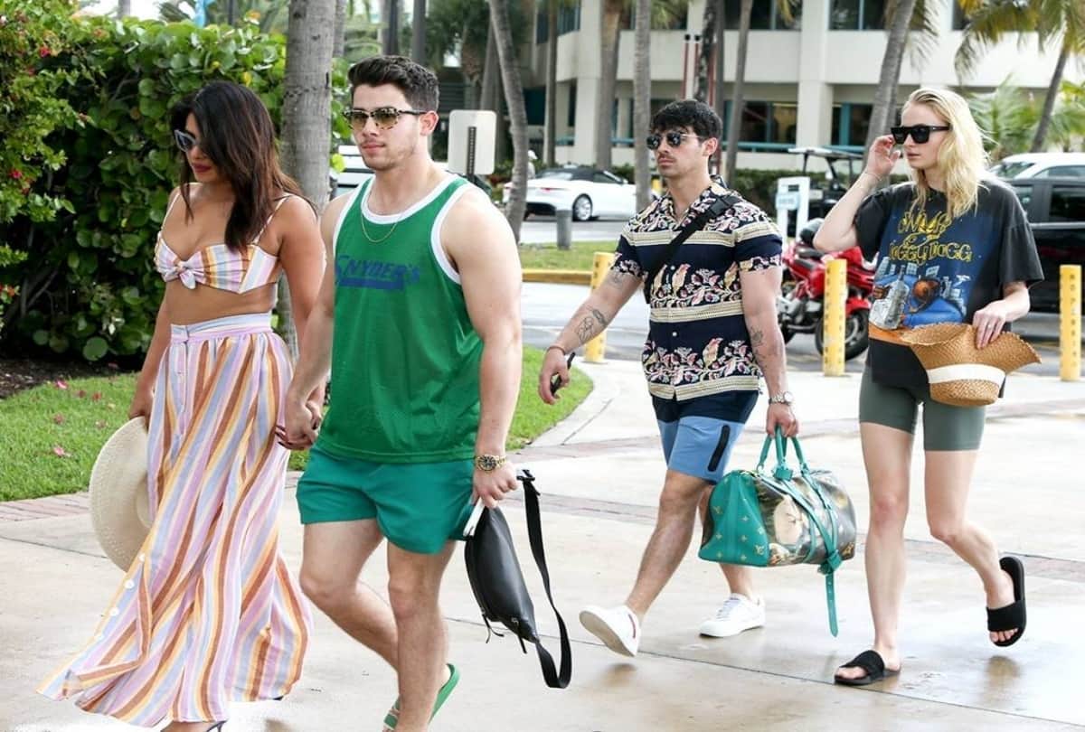 Priyanka Chopra in sexy beachwear at Miami vacation with NIck Jonas