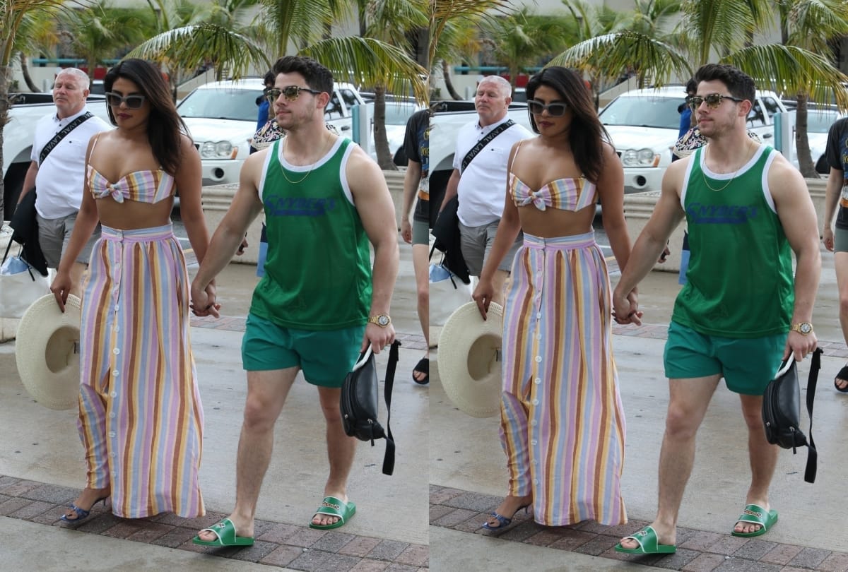 Priyanka Chopra in sexy beachwear at Miami vacation with NIck Jonas