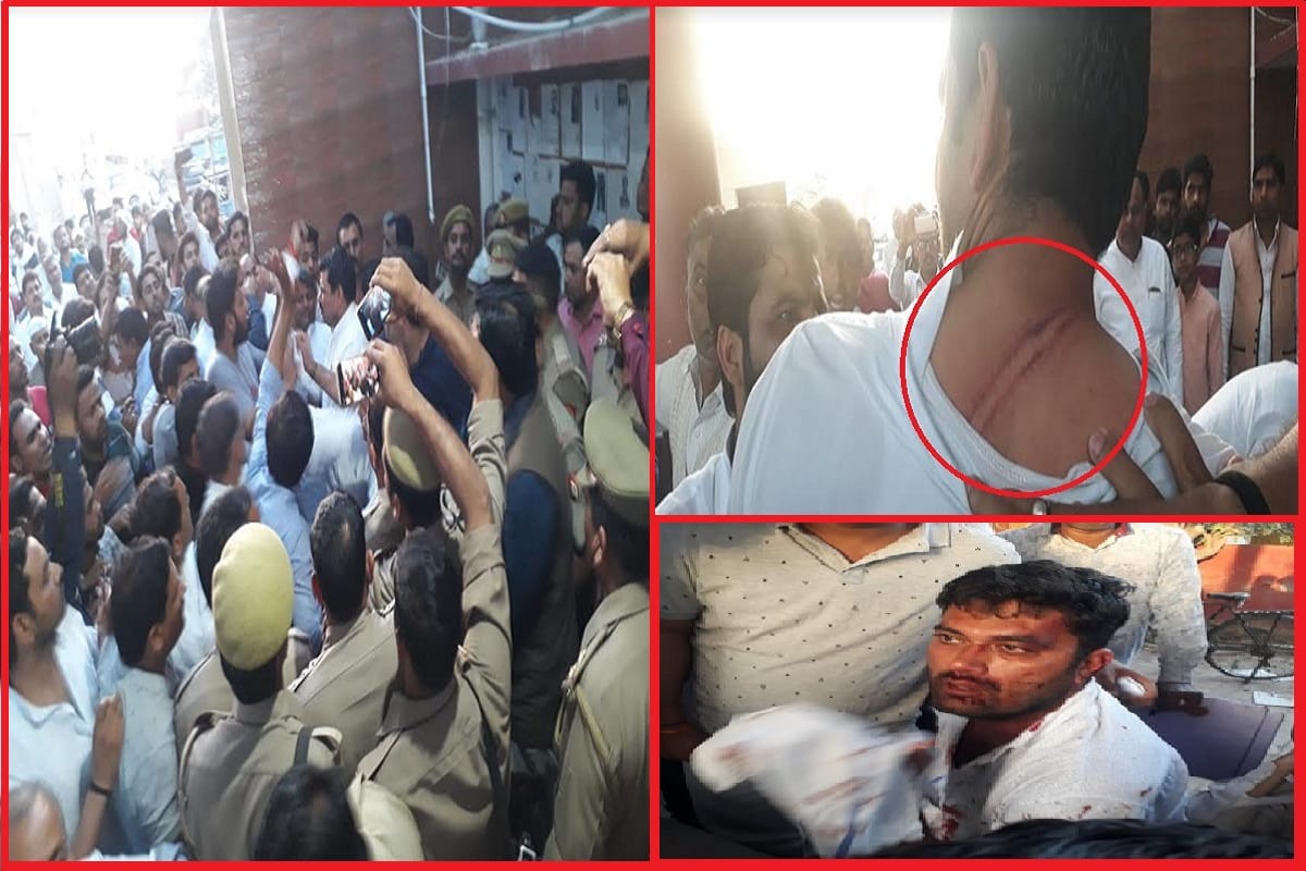 Baghpat, fight between supporters of BJP and RLD in tv debate and case against 122 activists