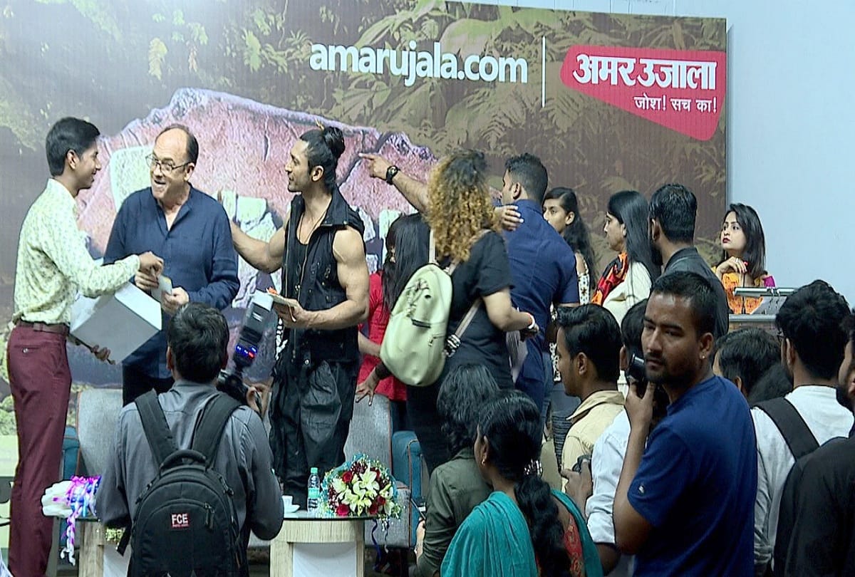 Amar Ujala Junglee Joys Contest readers met Vidyut Jammwal and Hollywood director Chuck Russell
