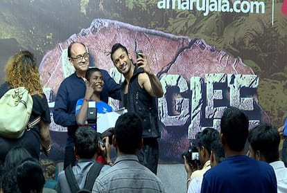Amar Ujala Junglee Joys Contest readers met Vidyut Jammwal and Hollywood director Chuck Russell