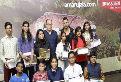 Amar Ujala Junglee Joys Contest winners met Vidyut Jammwal and Hollywood director Chuck Russell