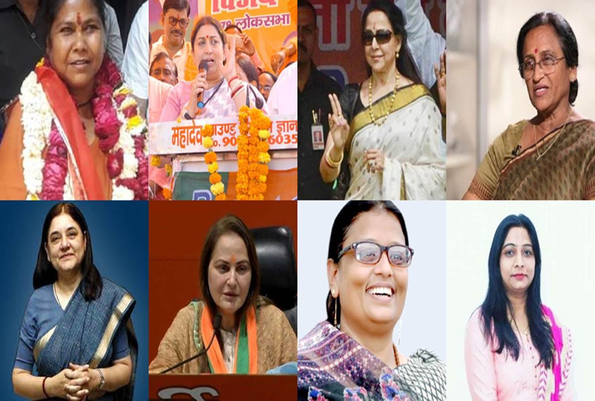 Lok Sabha Elections 2019: Eight women Candidate Fight in UP On BJP Ticket