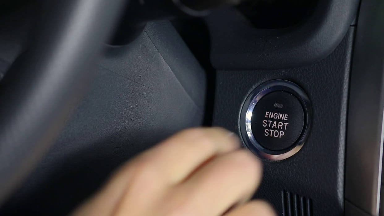 if the battery of the smart key becomes weak, then start push button car in this way