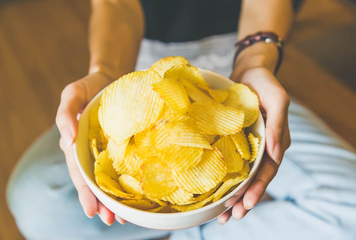 make crunchy potato chips at home