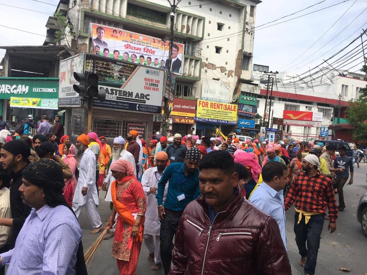 Jhandaji Mela 2019 nagar parikrama in dehradun