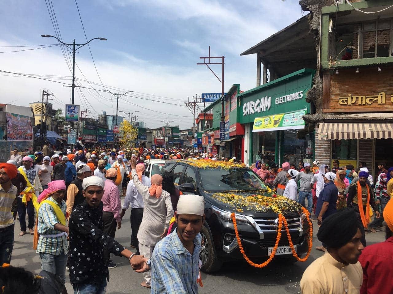 Jhandaji Mela 2019 nagar parikrama in dehradun