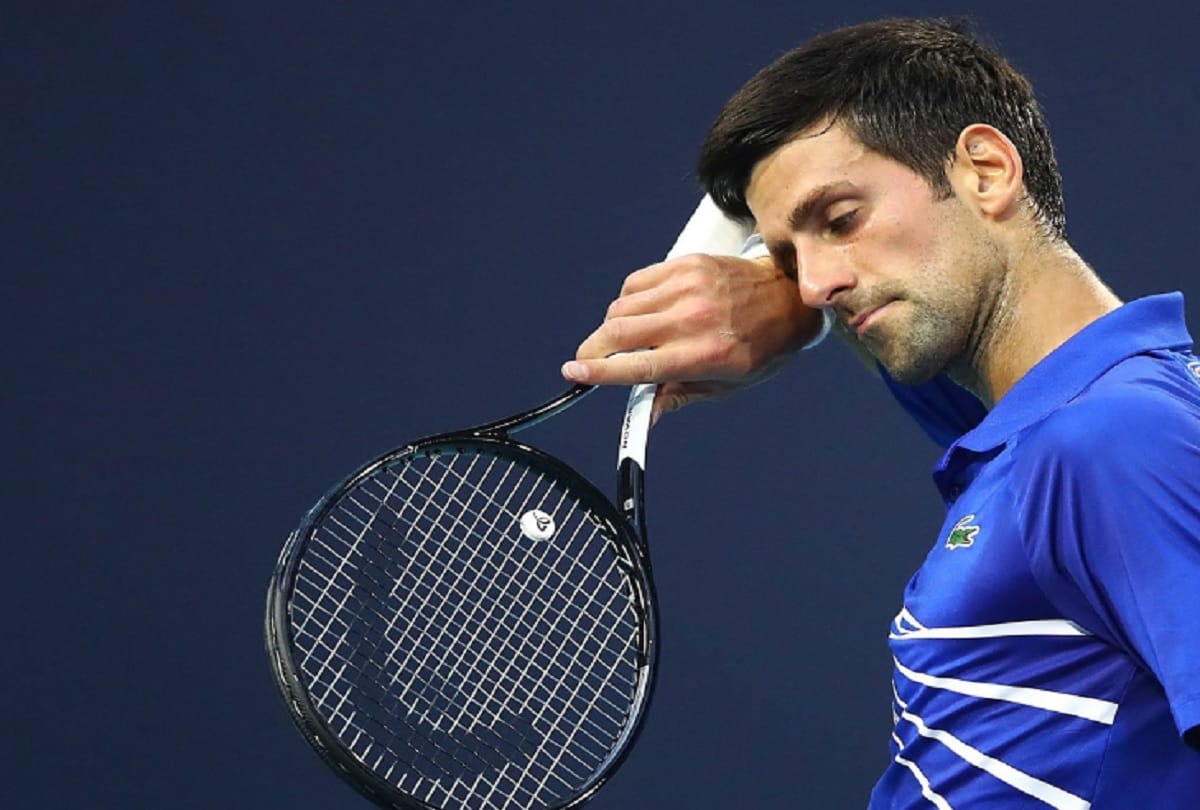 Injured Novak Djokovic withdraws from exhibition match in Adelaide