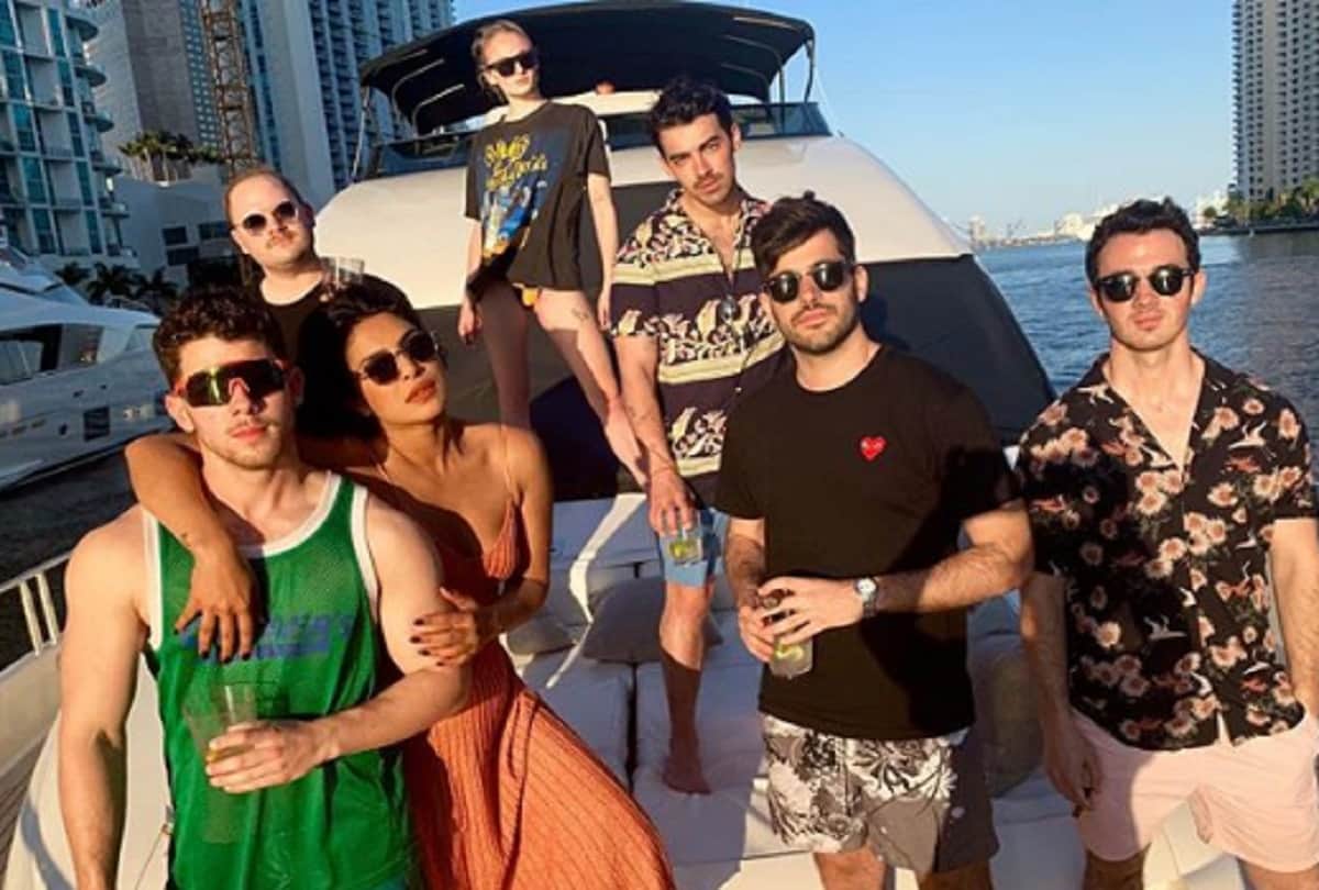 priyanka chopra share her husband nick jonas sucker song mashup with govinda song