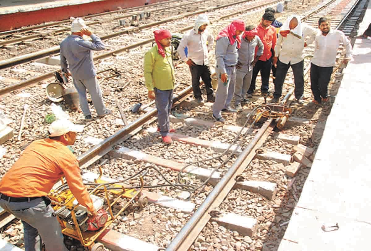 Electric line between Bhechrava and jhanghai, ready to run electric engine, CRS again will test