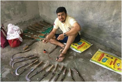 MP tejasvi surya contested for the first time election in the 7th Class