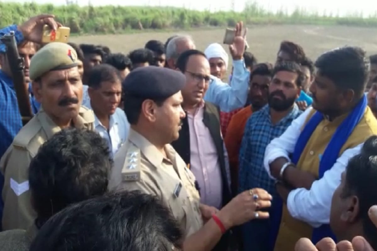 Saharanpur child death case, ruckus of Bhim Army activists and jam in Deoband