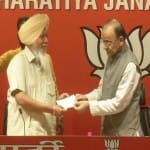 आम आदमी पार्टी से निलंबित पंजाब के सांसद हरिंदर सिंह खालसा ने भाजपा की सदस्यता ग्रहण की।