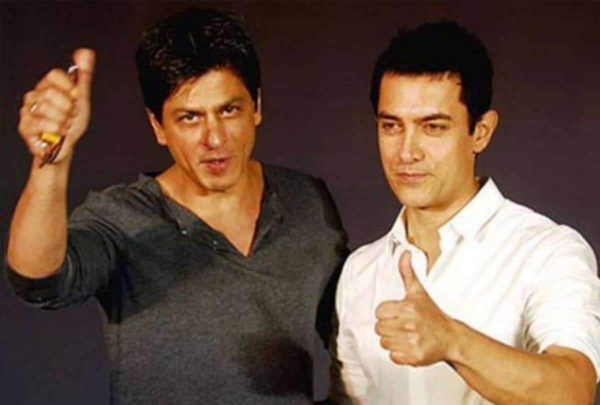 aamir khan take lunch box on shahrukh khan house party