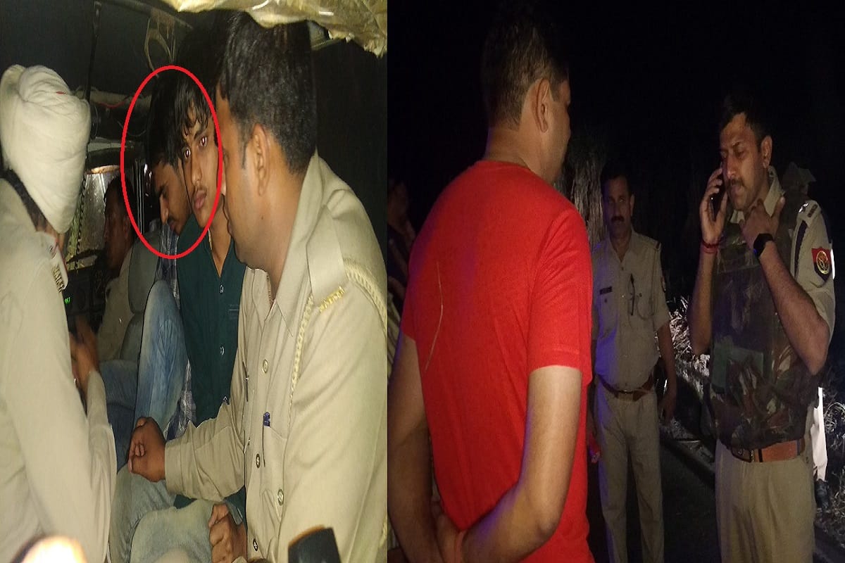 Encounter in Meerut police and crooks and shot of four accused by police officers