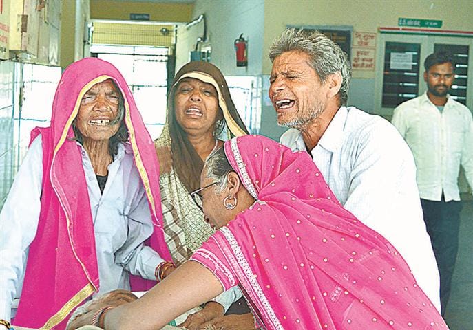 Elderly death, disorder during treatment