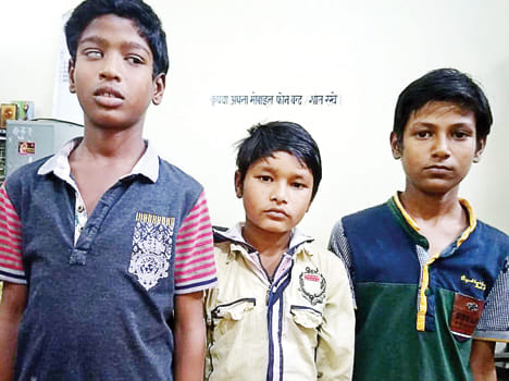 The children missing from the city met in Kanpur