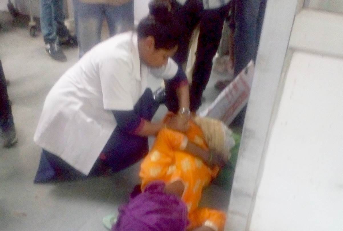 poor condition of emergency of lohia hospital