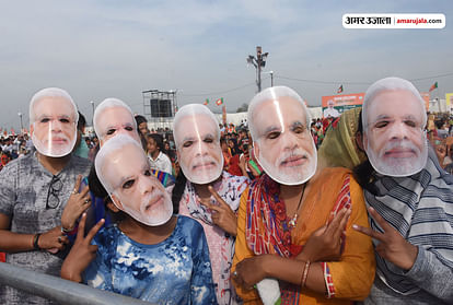 Lok Sabha Elections : सोशल मीडिया की धमक से मुखौटे की चमक फीकी, दिल्ली के दुकानदार को ग्राहकों का इंतजार Lok Sabha Elections: Due to the threat of social media, the shine of the masks faded.