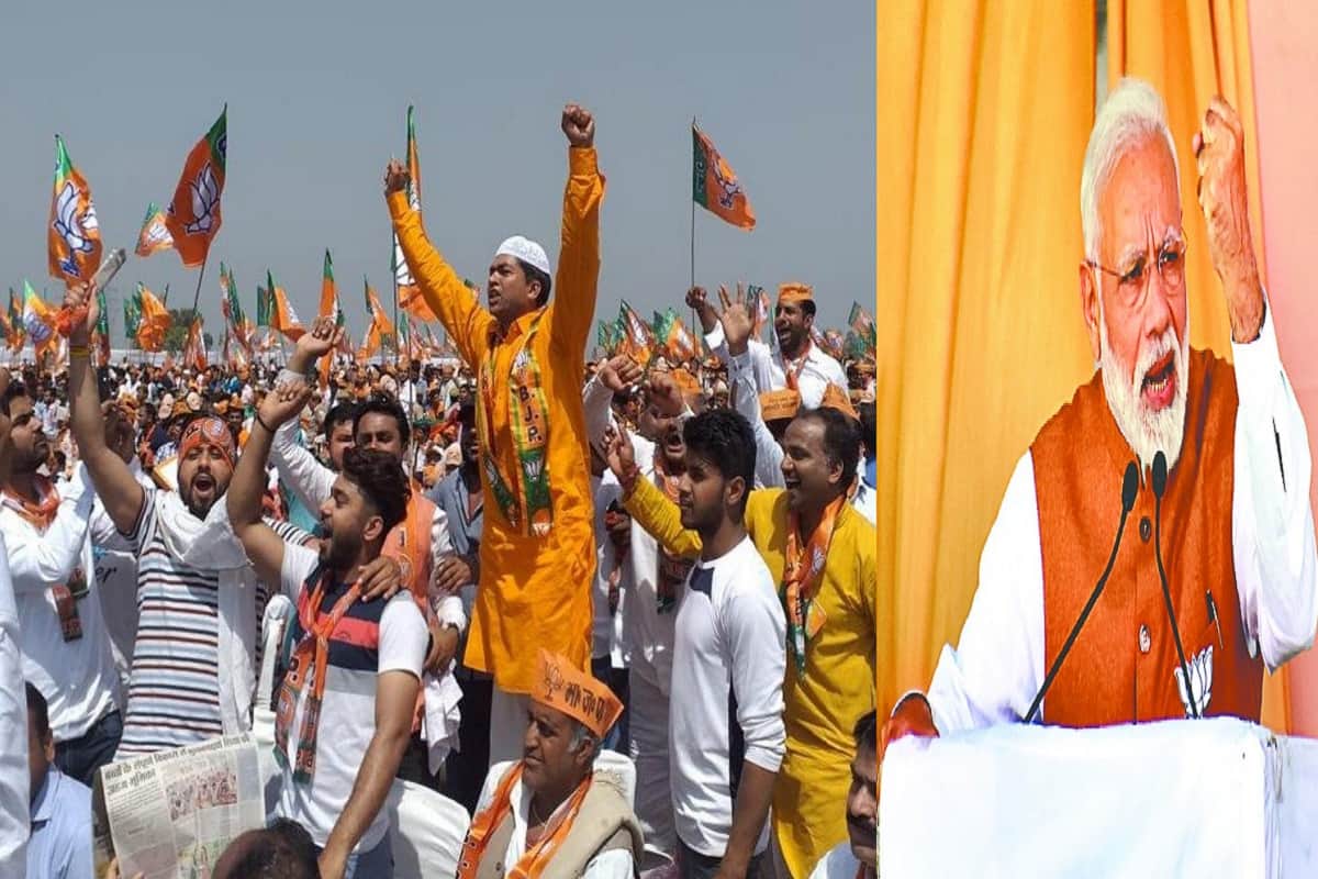 Prime Minister Narendra Modi's rally in Meerut and Congress, SP and BSP of targets