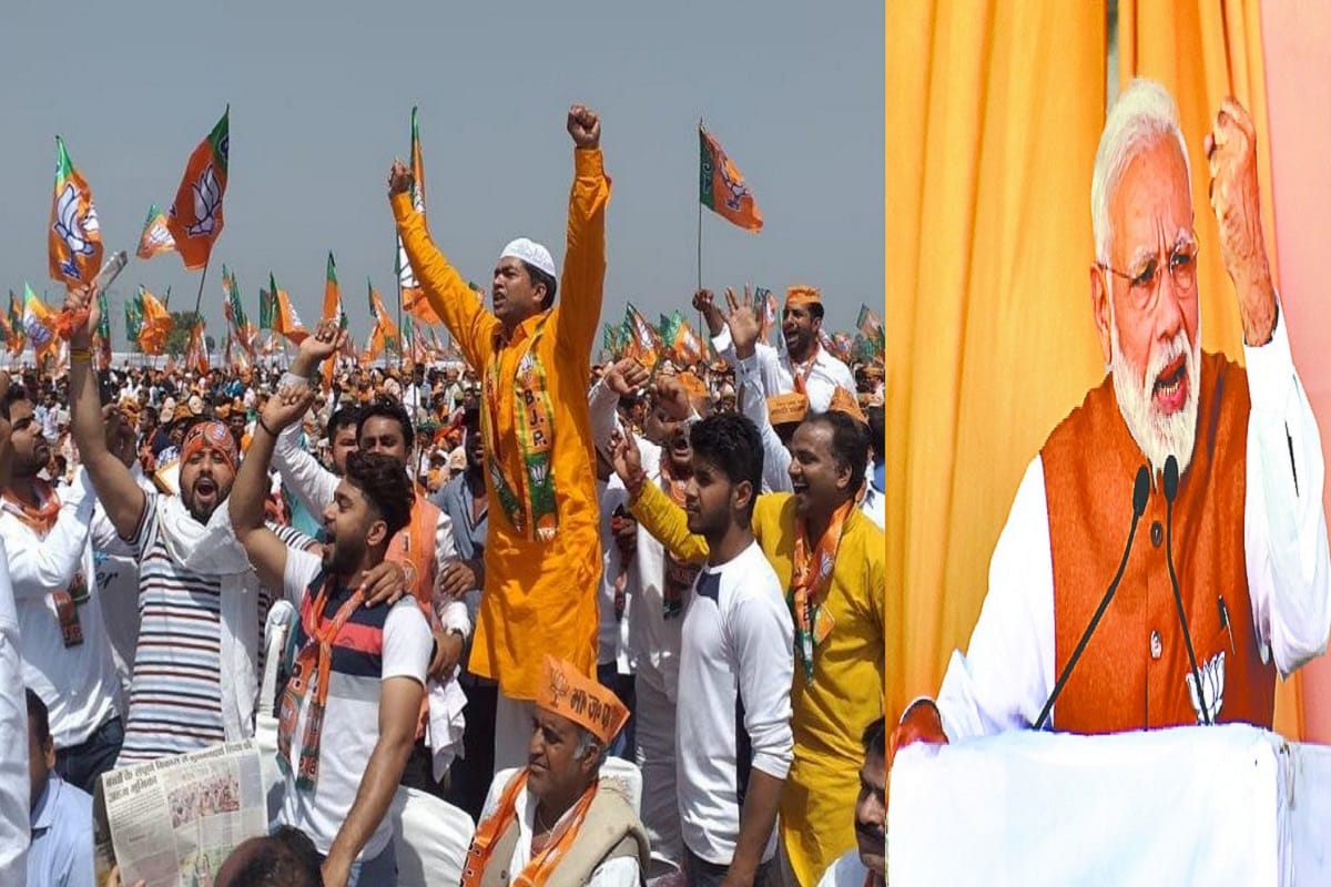 Prime Minister Narendra Modi's rally in Meerut and Congress, SP and BSP of targets